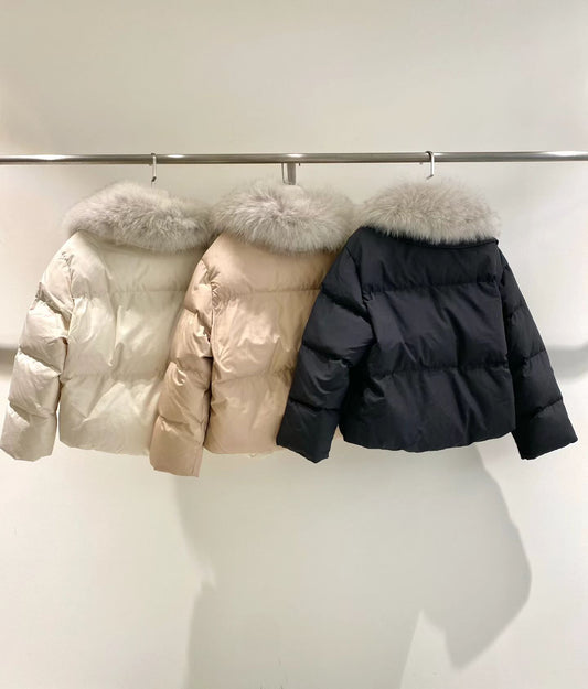 Araminta Goose Down Jacket (3 Colors)