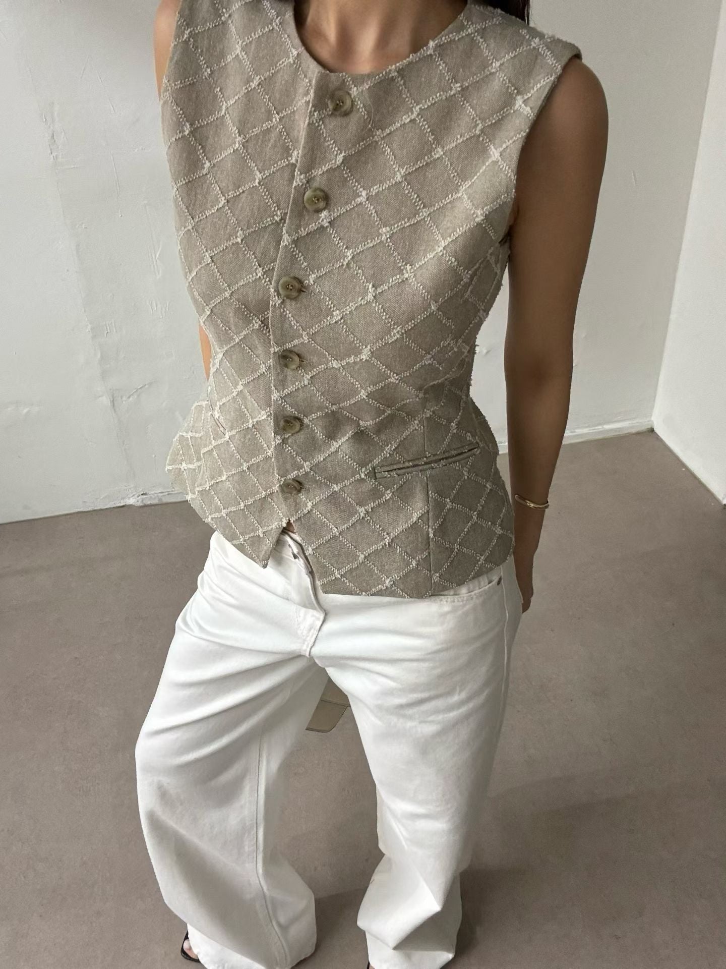 Kalliope Denim Vest (2 Colors)