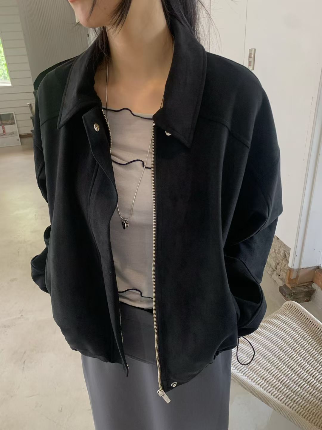 Calliope Suede Jacket (2 Colors)