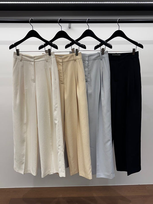 Peony Wide Slacks (4 Colors)