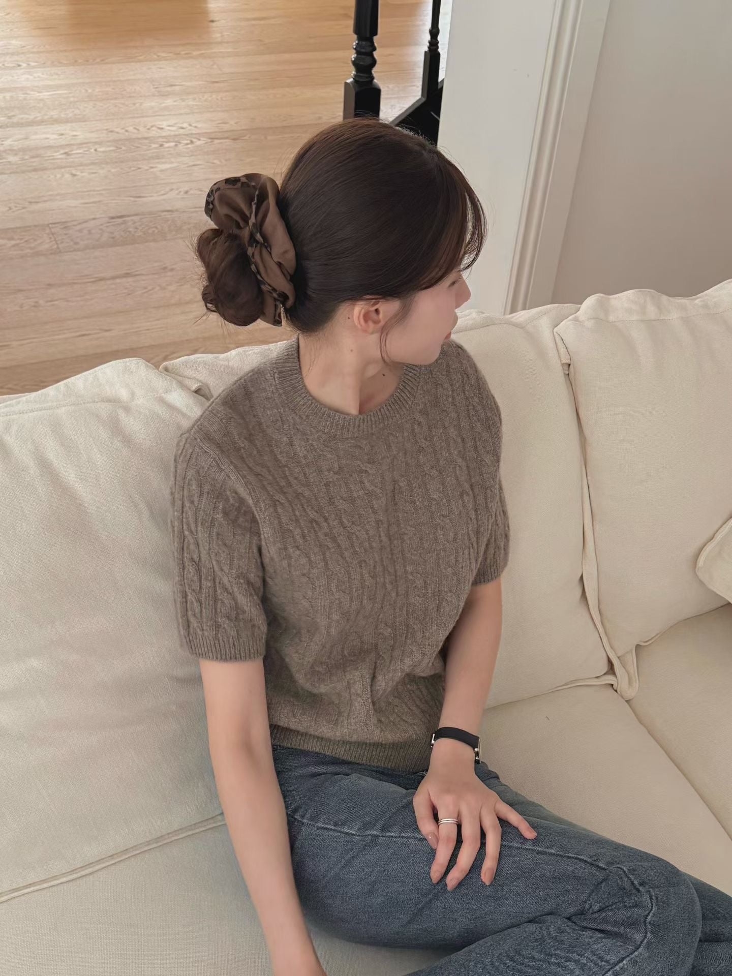 Vespera Merino Wool Knit Top (2 Colors)