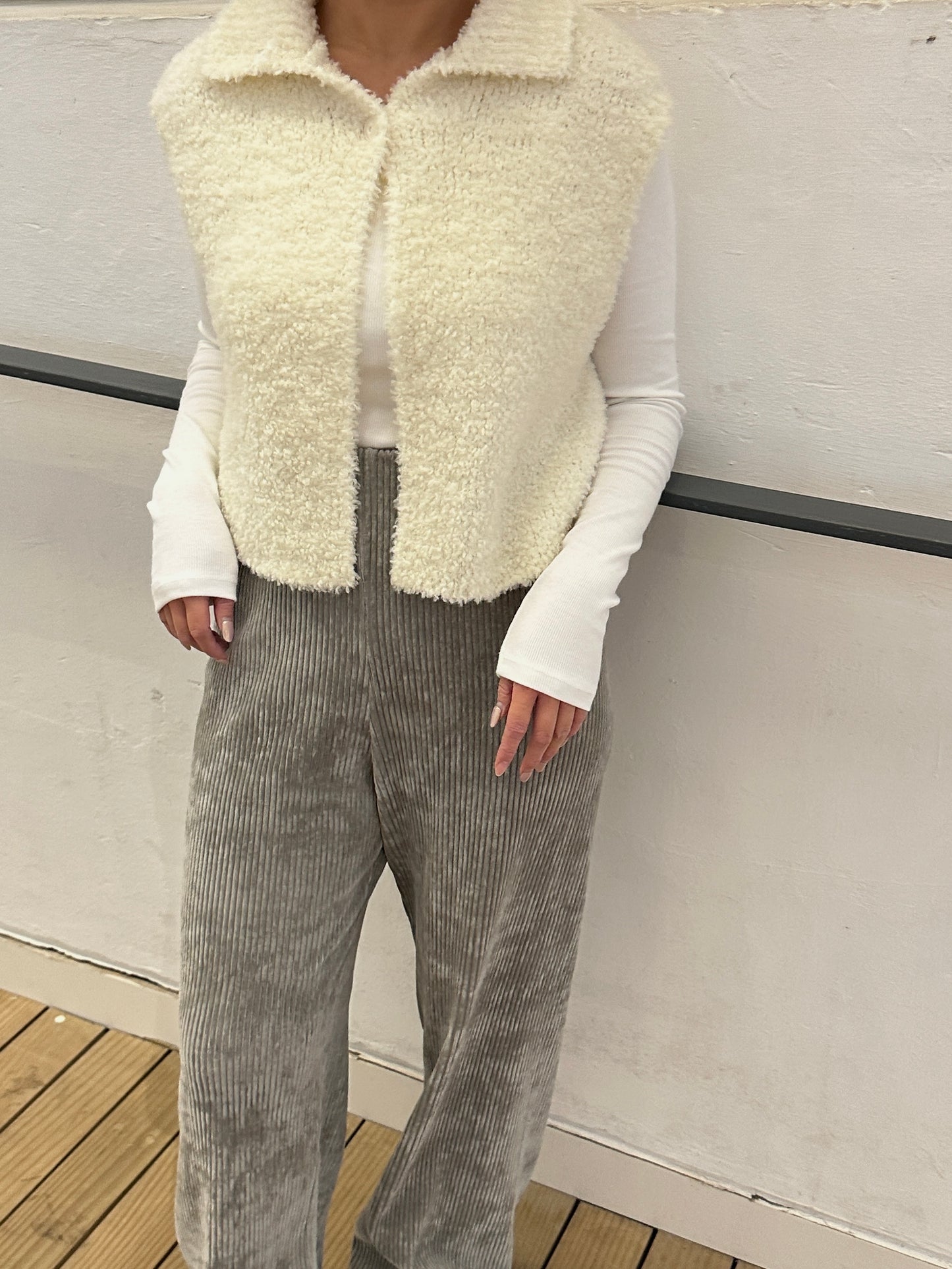 Wool-blend Vest