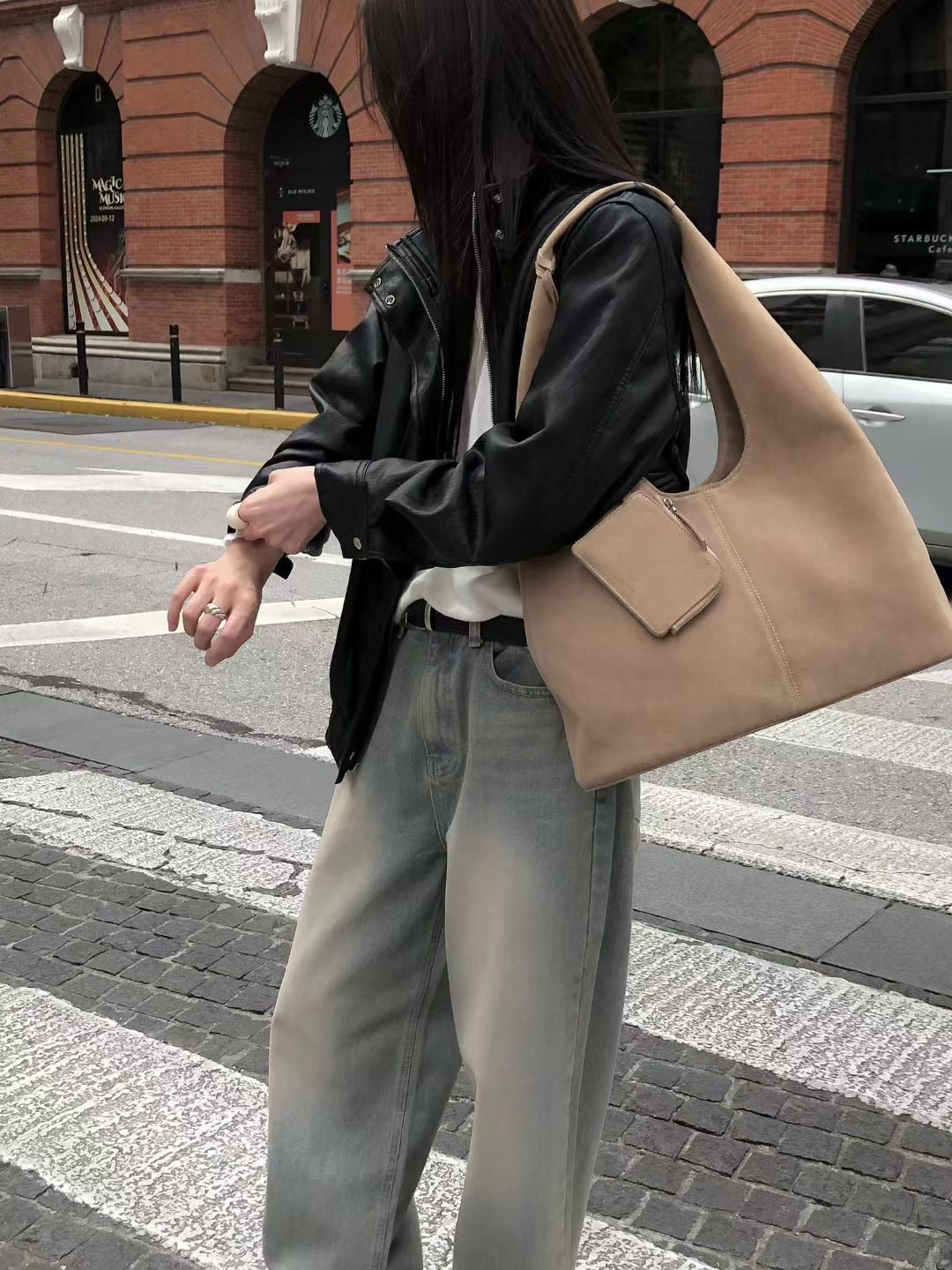 Quinlan Cow Leather Bag (2 Colors)