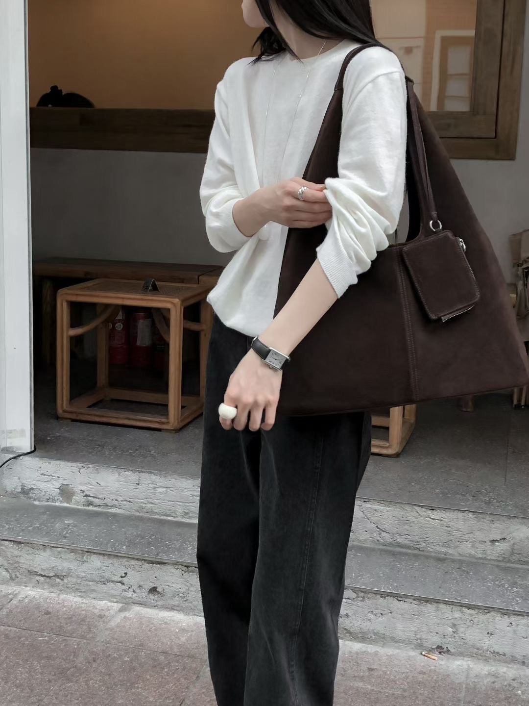 Quinlan Cow Leather Bag (2 Colors)