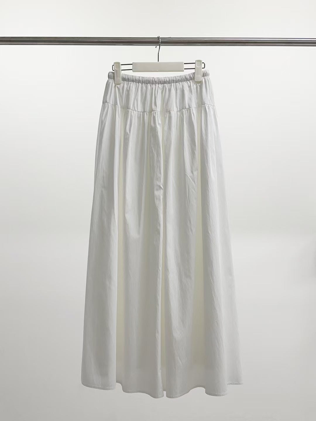 Cotton Shirring Skirt
