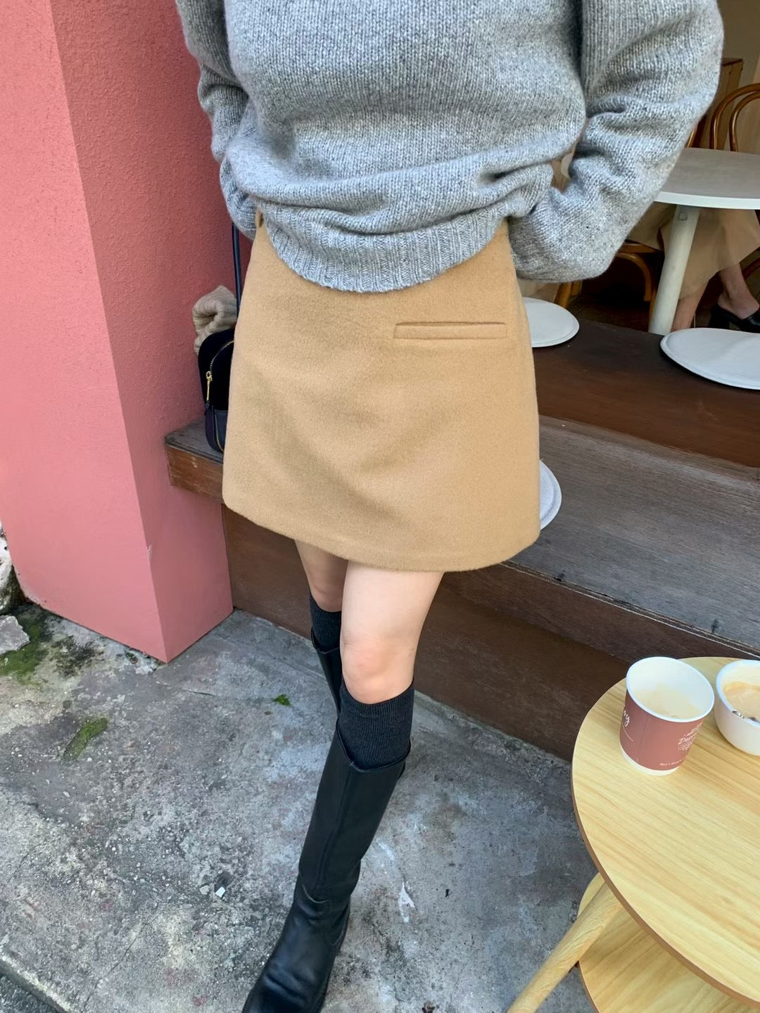 Talia Wool Skirt (2 Colors)