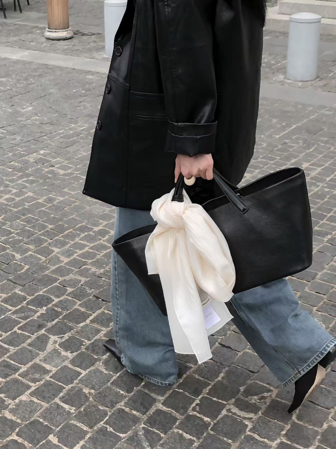 Opal Lamb Leather Japan Bag