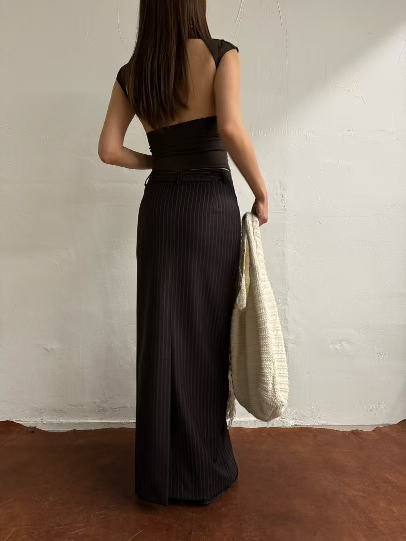 Amiyah Striped Skirt (2 Colors)