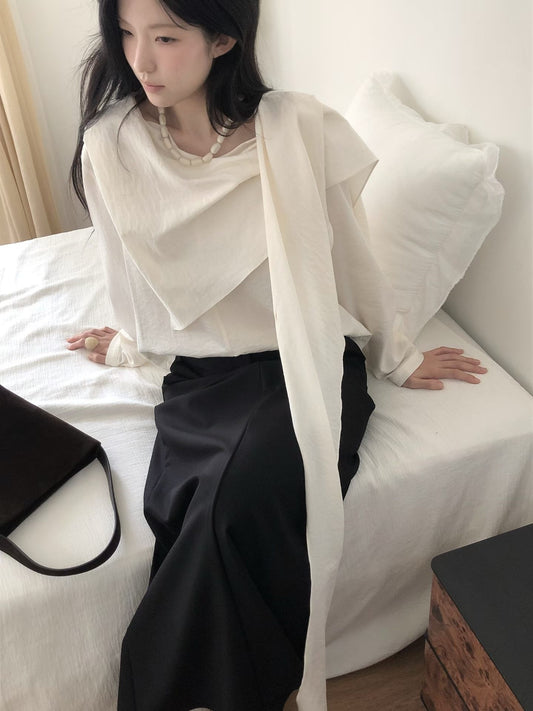 Quirina Layered Long Sleeve Top (2 Colors)