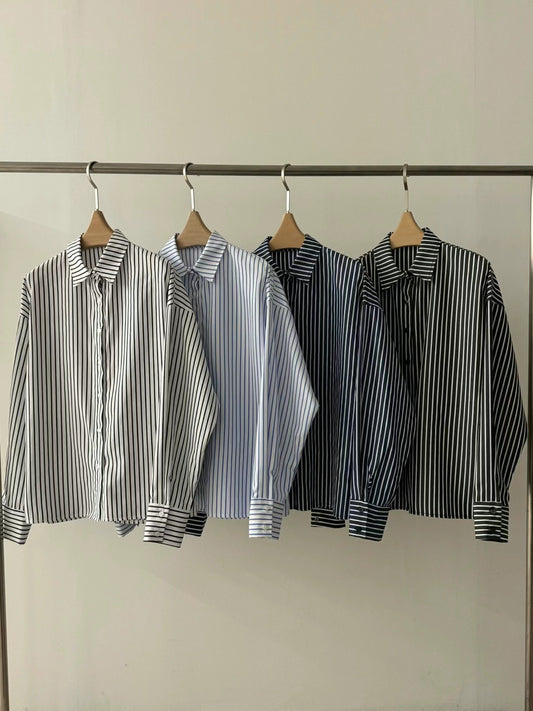 Briella Striped Shirt (4 Colors)