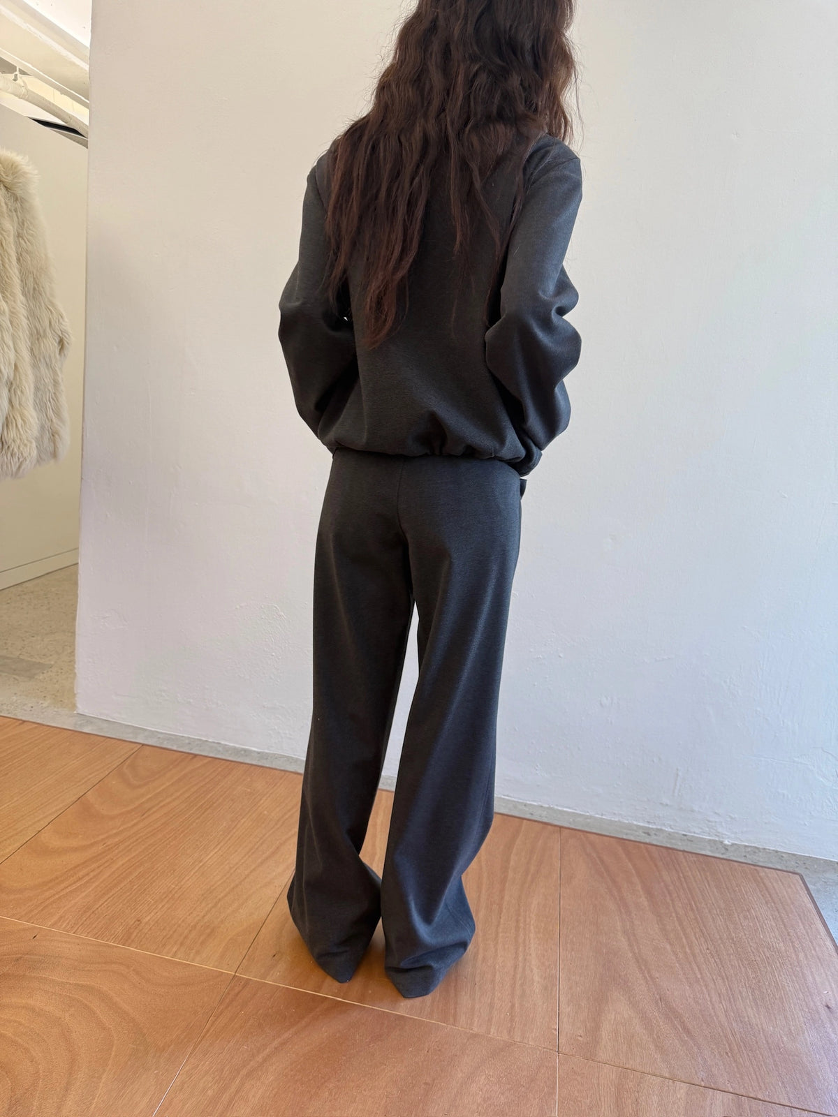 Hering Brushed Pants model photo