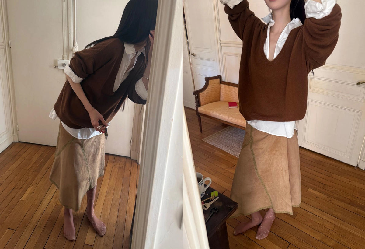 Deep Round Knit (4 Colors)