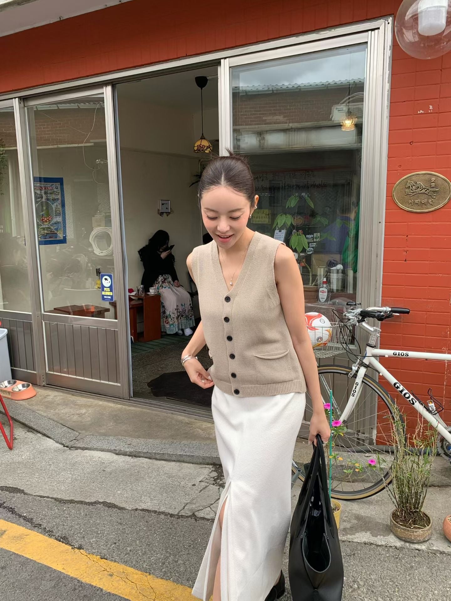 Pasithea Knit Sweater Vests (3 Colors)