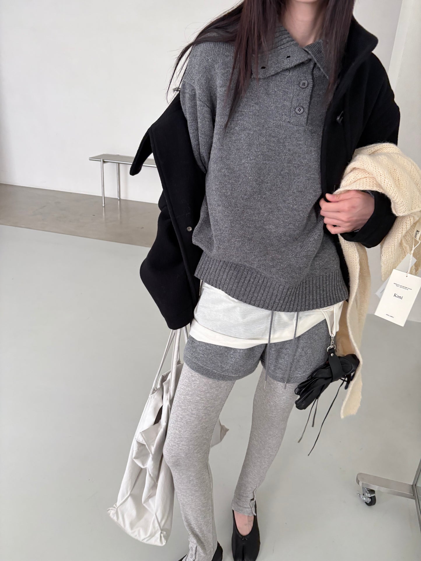 Wisteria 60% Wool Knit Top (4 Colours)