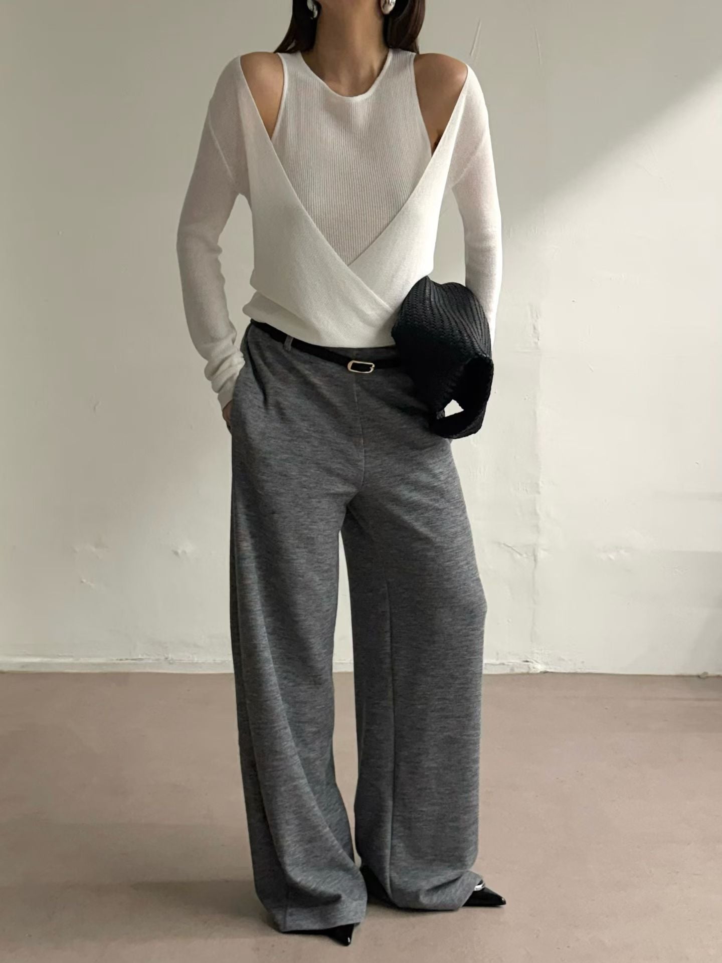Zarielle Pants with Belt (3 Colors)