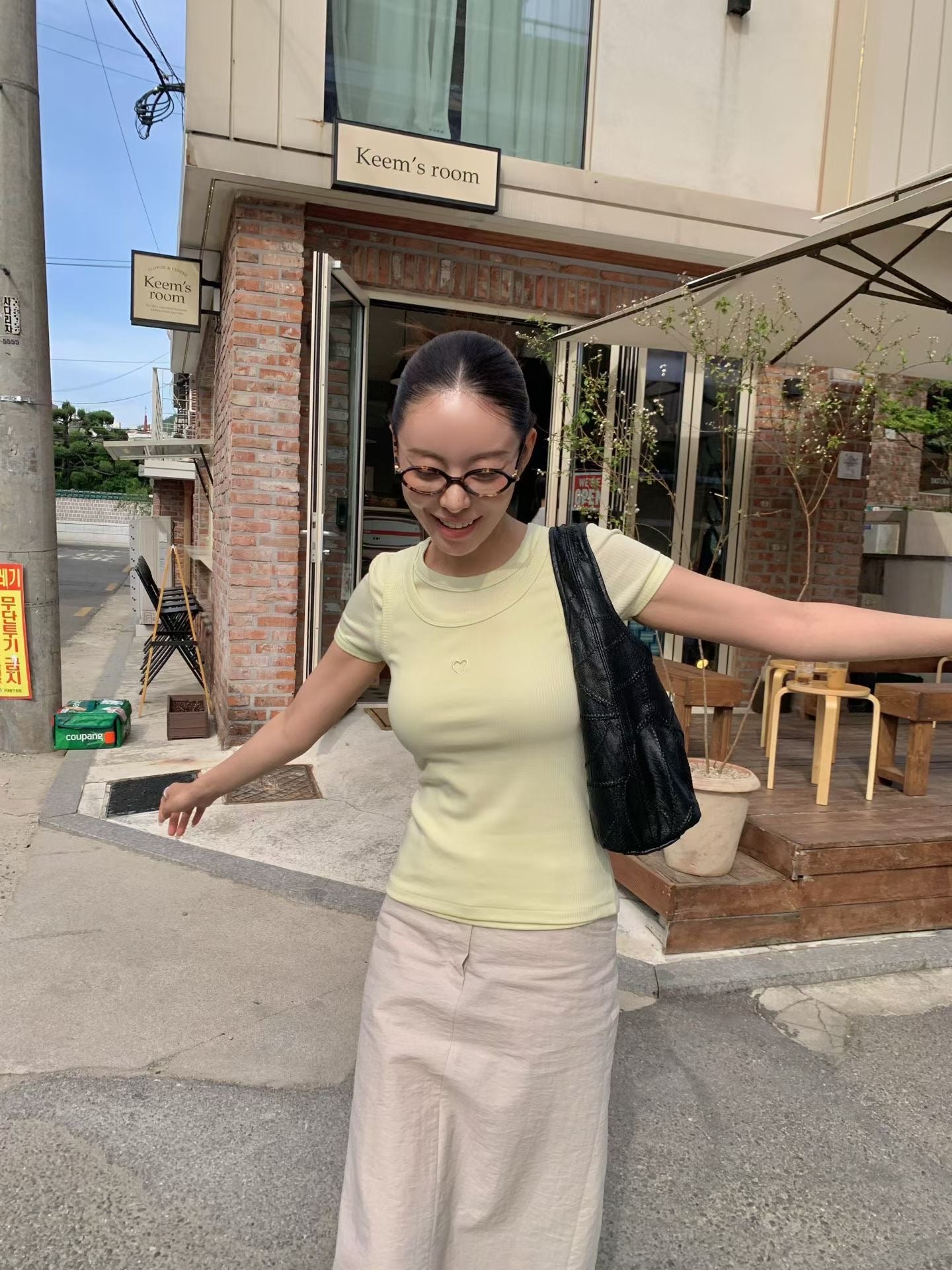 Heart Top Set (3 Colors)(這件沒有直播!)￼