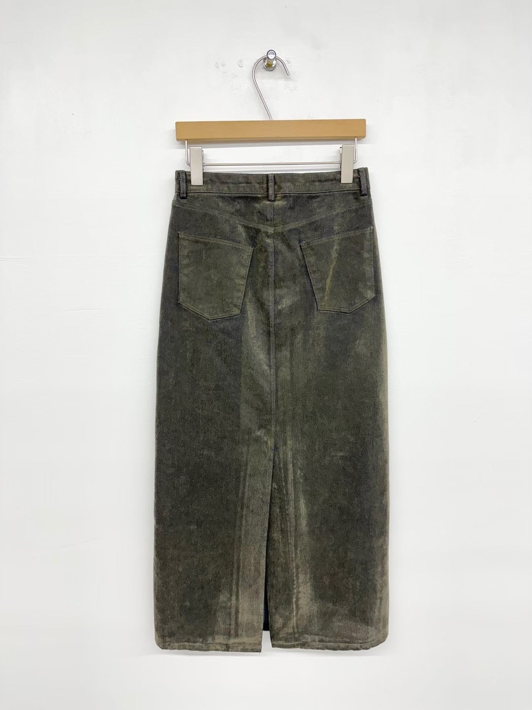 Sorrel Velvet Denim Skirt (3 Colors)