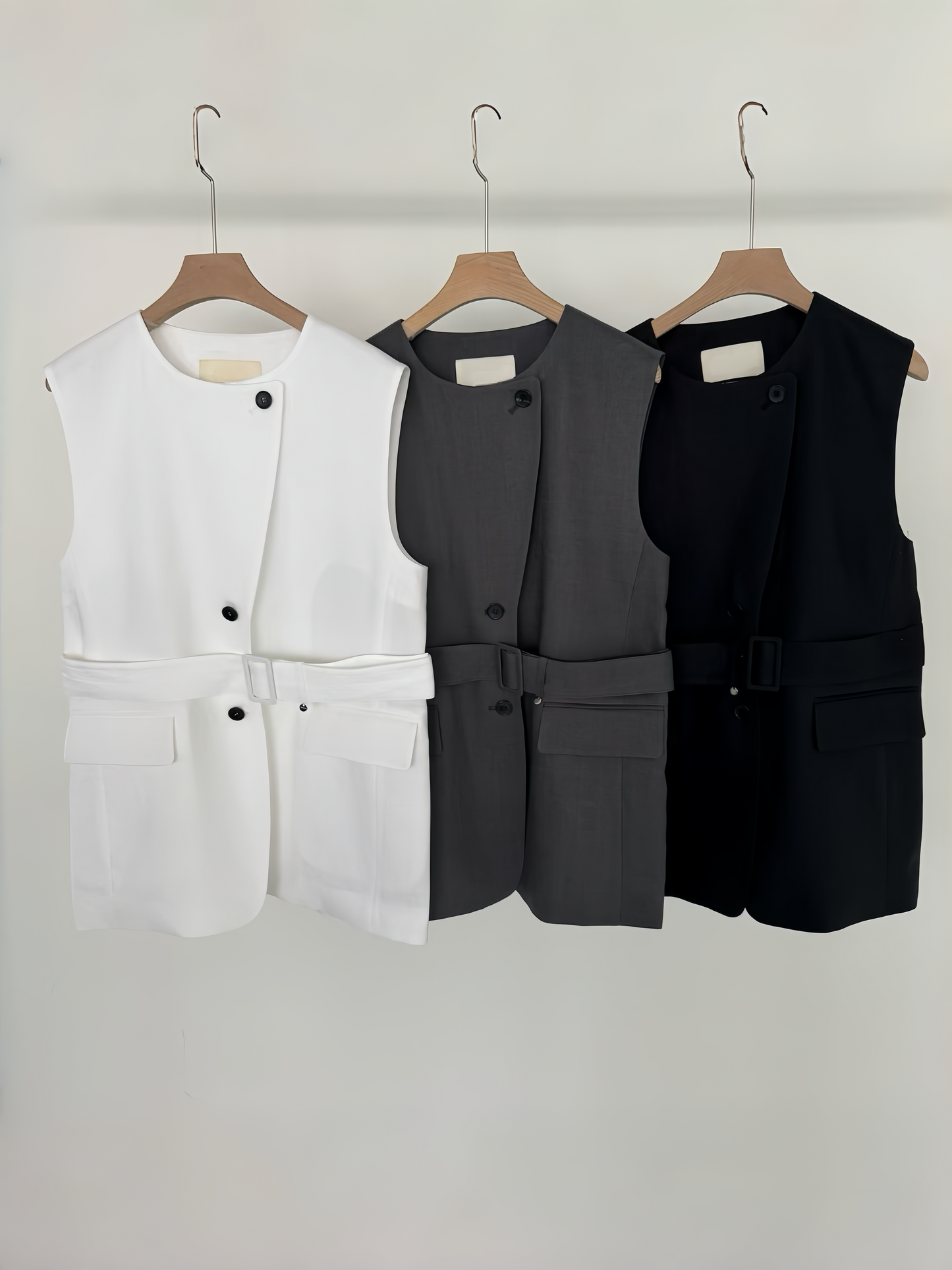 Harmon Linen Vest (3 Colors)