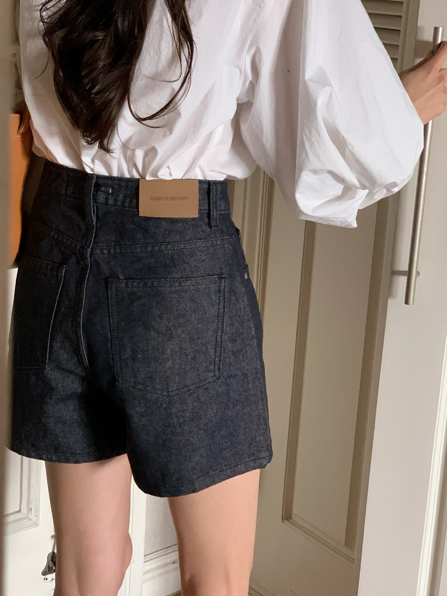 Notmal Half Denim