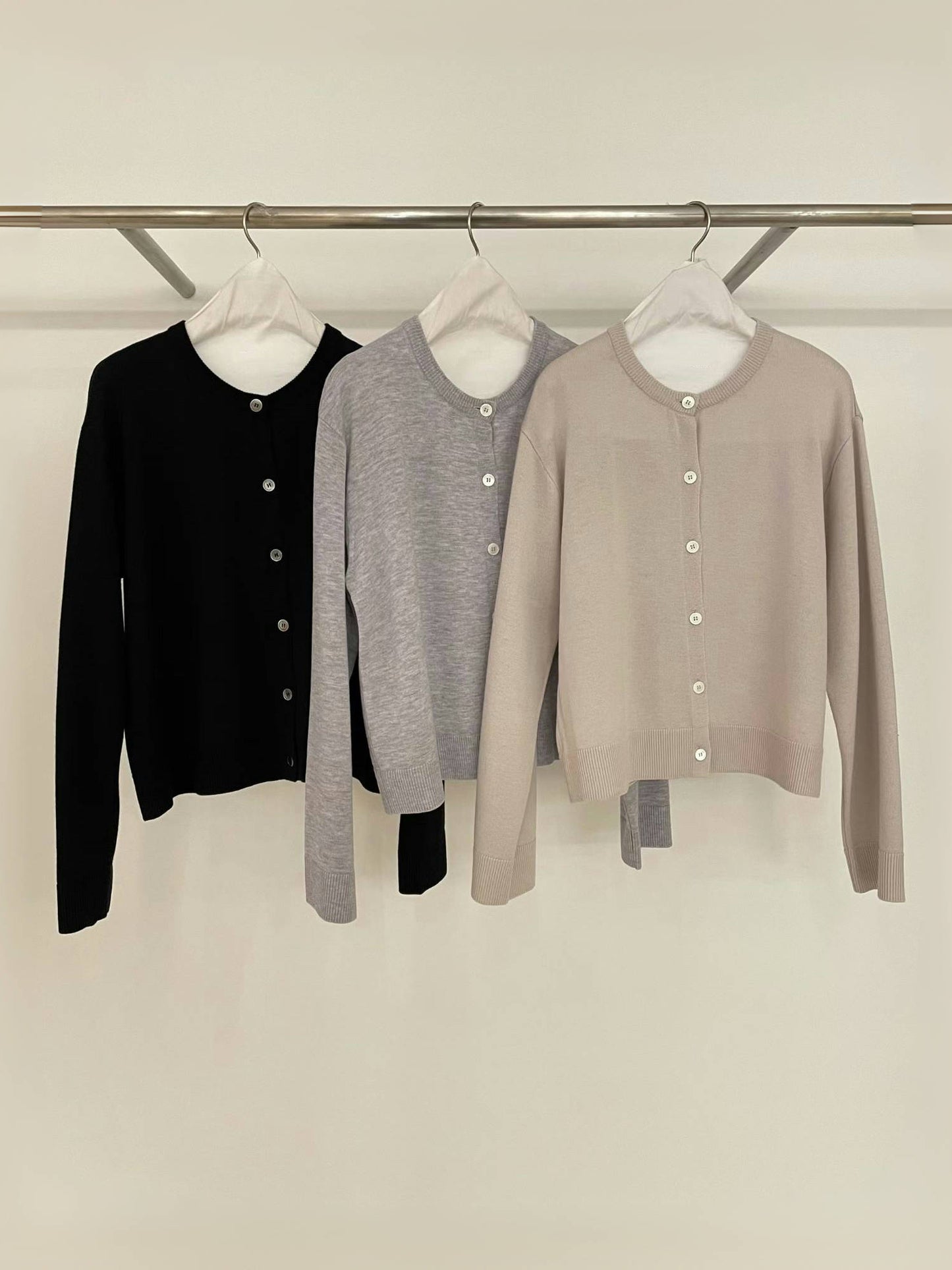 Gwennol 100% Superfine Merino Wool Knit Top (3 Colors)