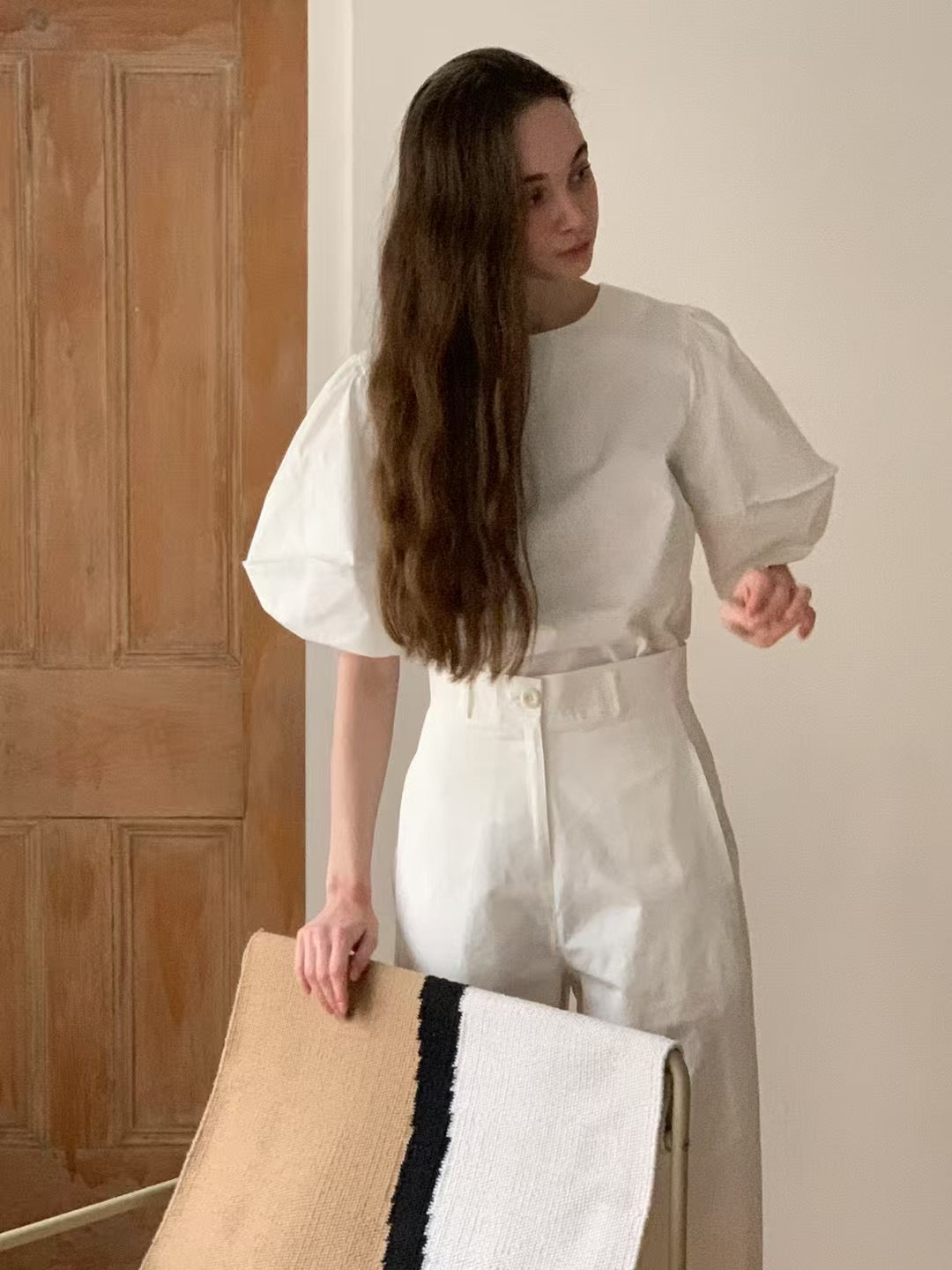 Jessamine Linen Blouse (2 Colors)