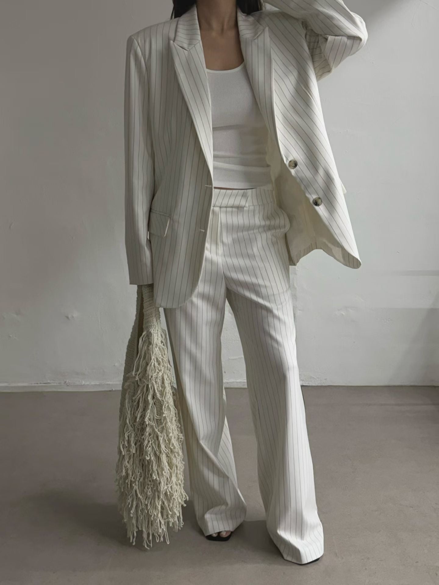 Tindra Striped Blazer (3 Colors)