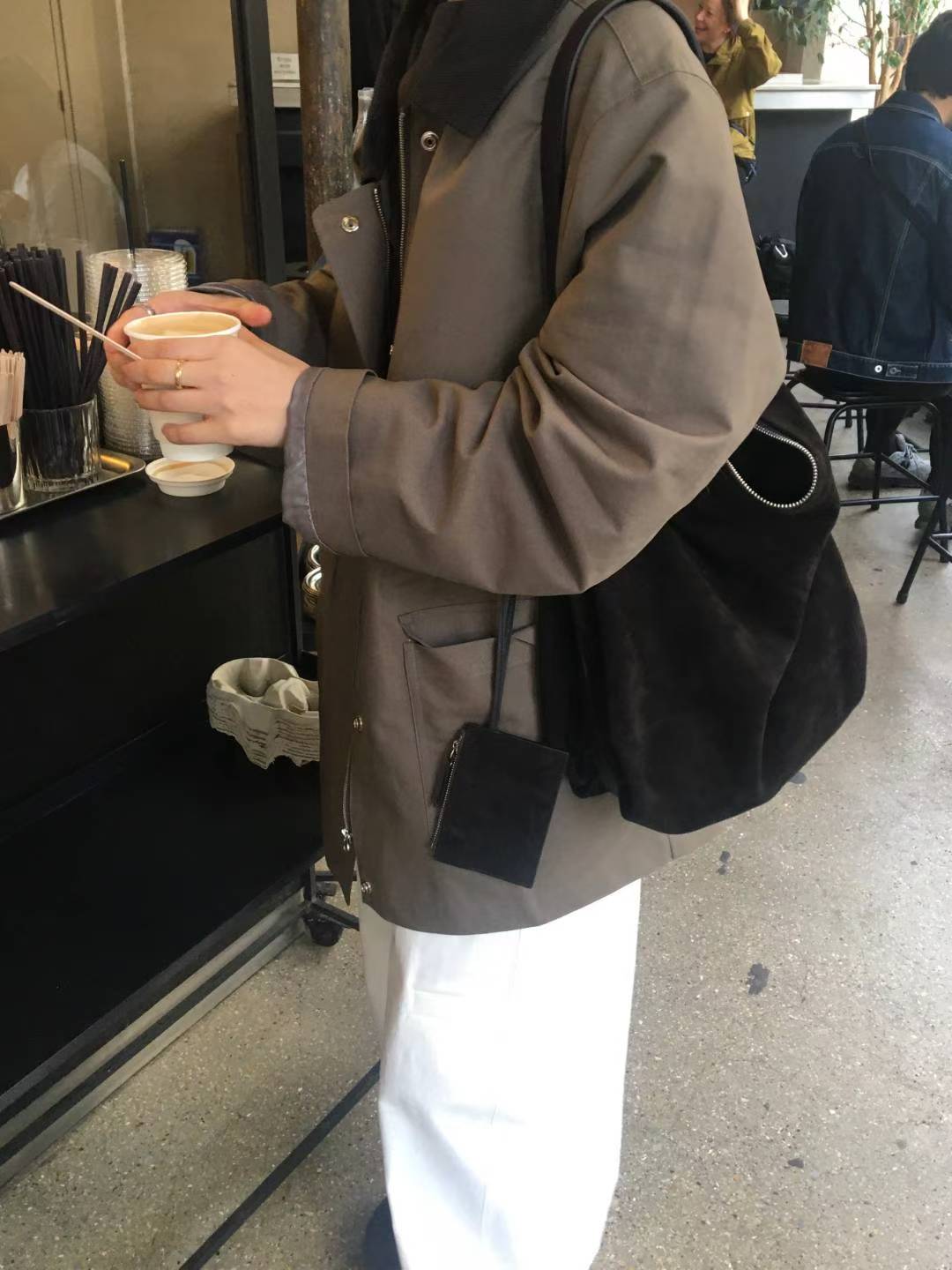 Fatima Lamb Suede Bag (3 Colors)