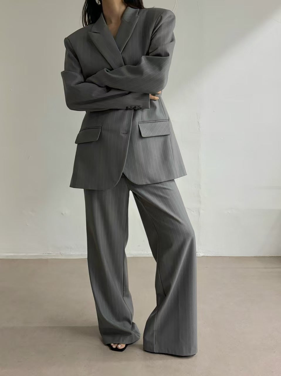 Tindra Striped Blazer (3 Colors)