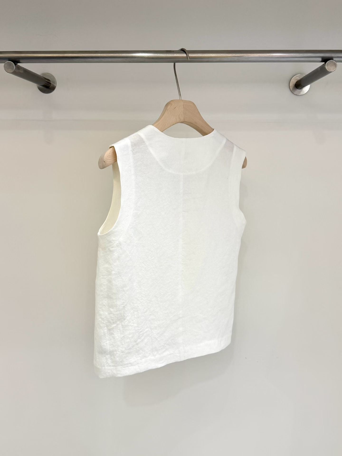 Elpis 100% Linen Vest (2 Colors)