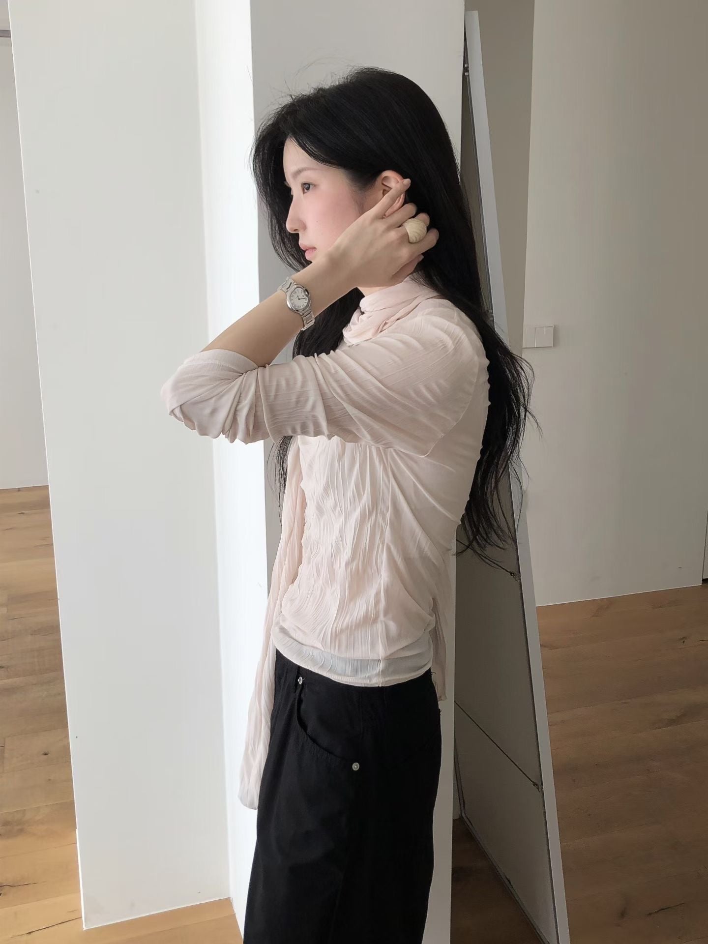 Nika Top with Scarf (2 Colors)