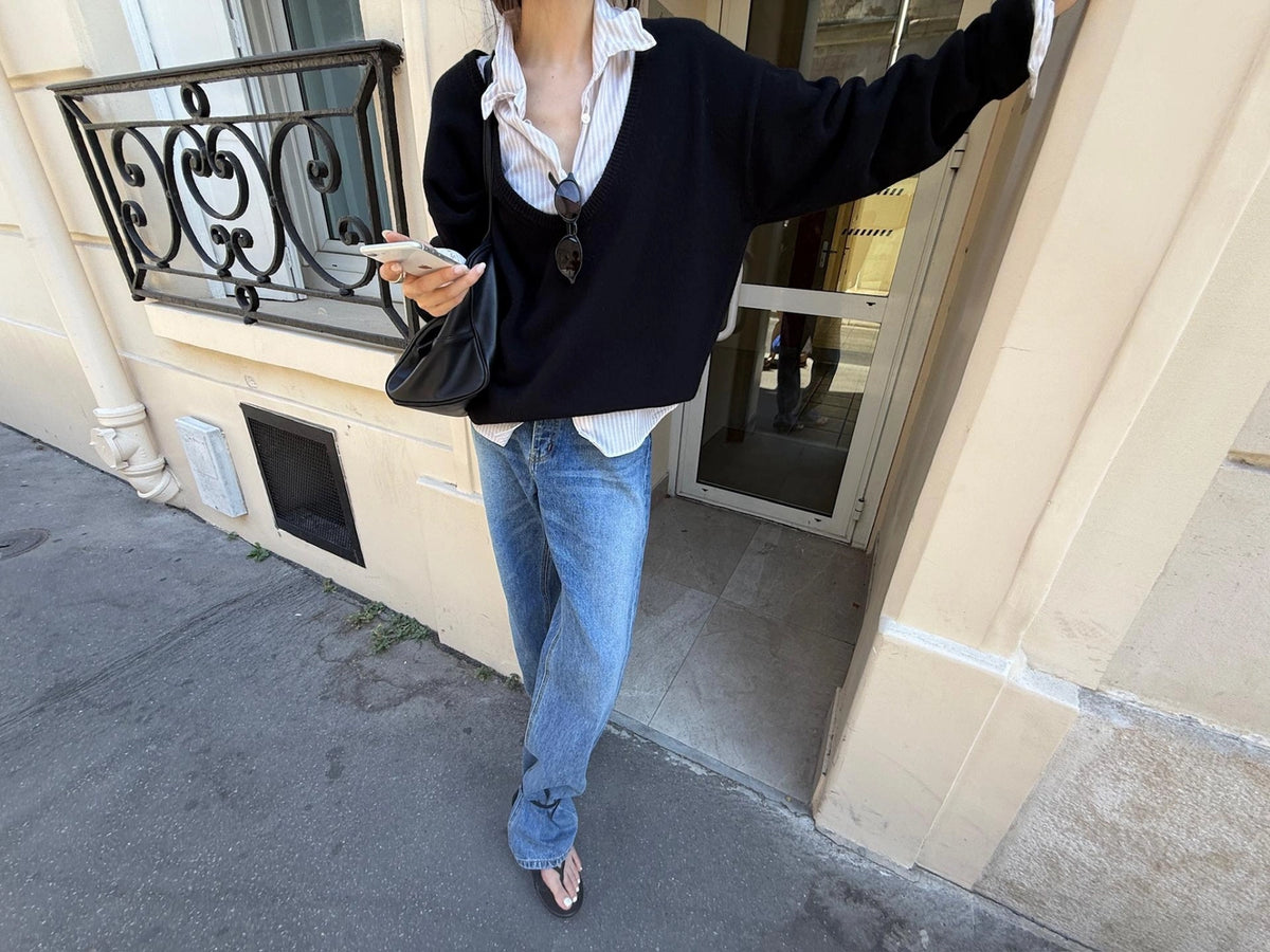 Deep Round Knit (4 Colors)