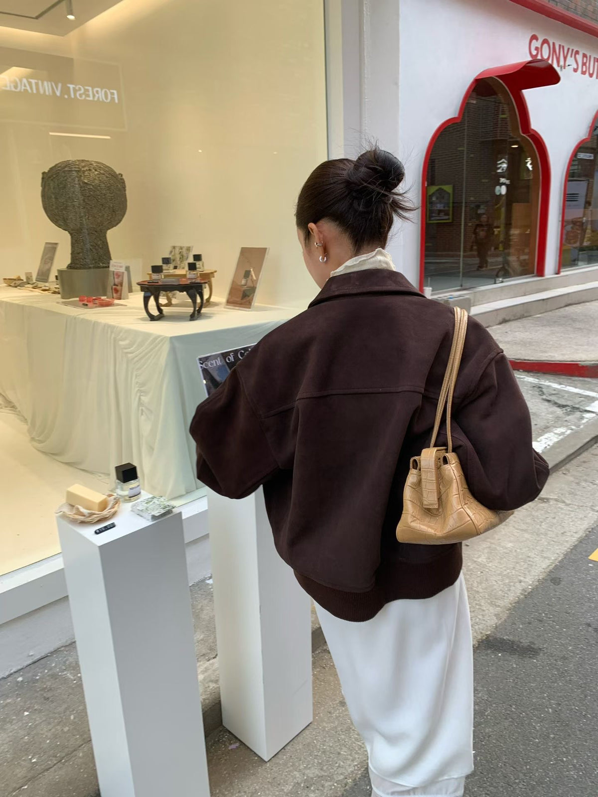 【意大利進口山羊麂皮】 Kyralie Italian Goat Suede Jacket