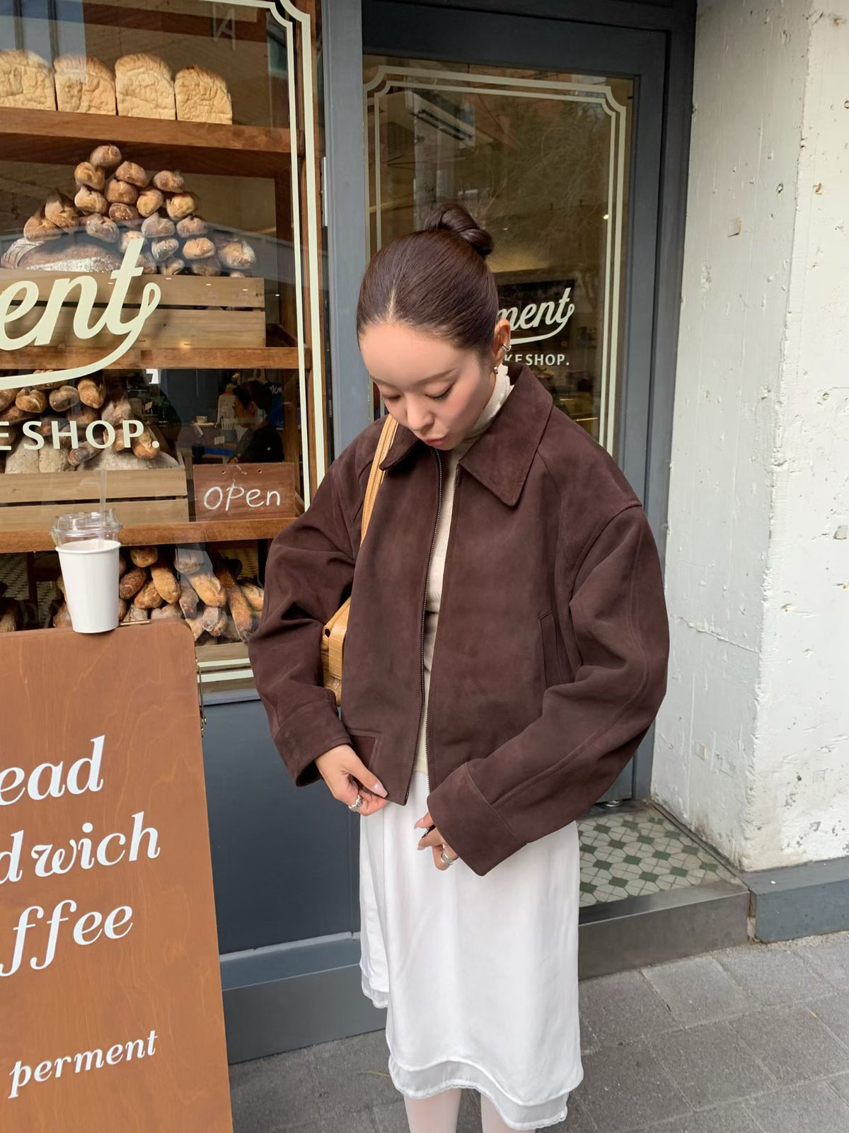 【意大利進口山羊麂皮】 Kyralie Italian Goat Suede Jacket