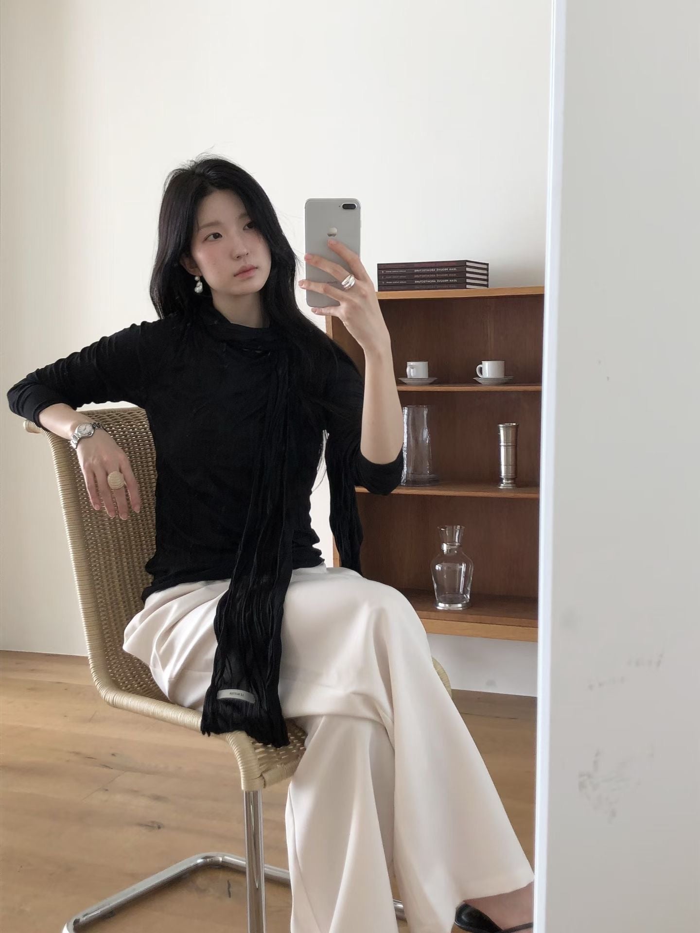 Nika Top with Scarf (2 Colors)