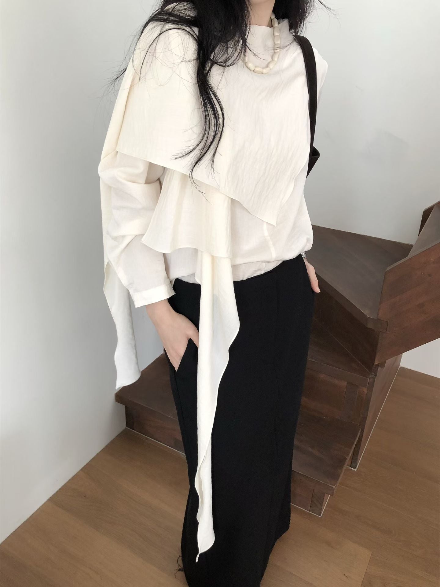 Quirina Layered Long Sleeve Top (2 Colors)