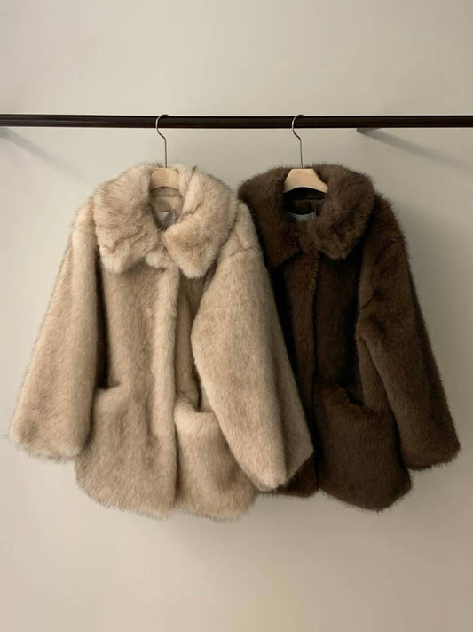 Ceridwen Fur Jacket (2 Colors)