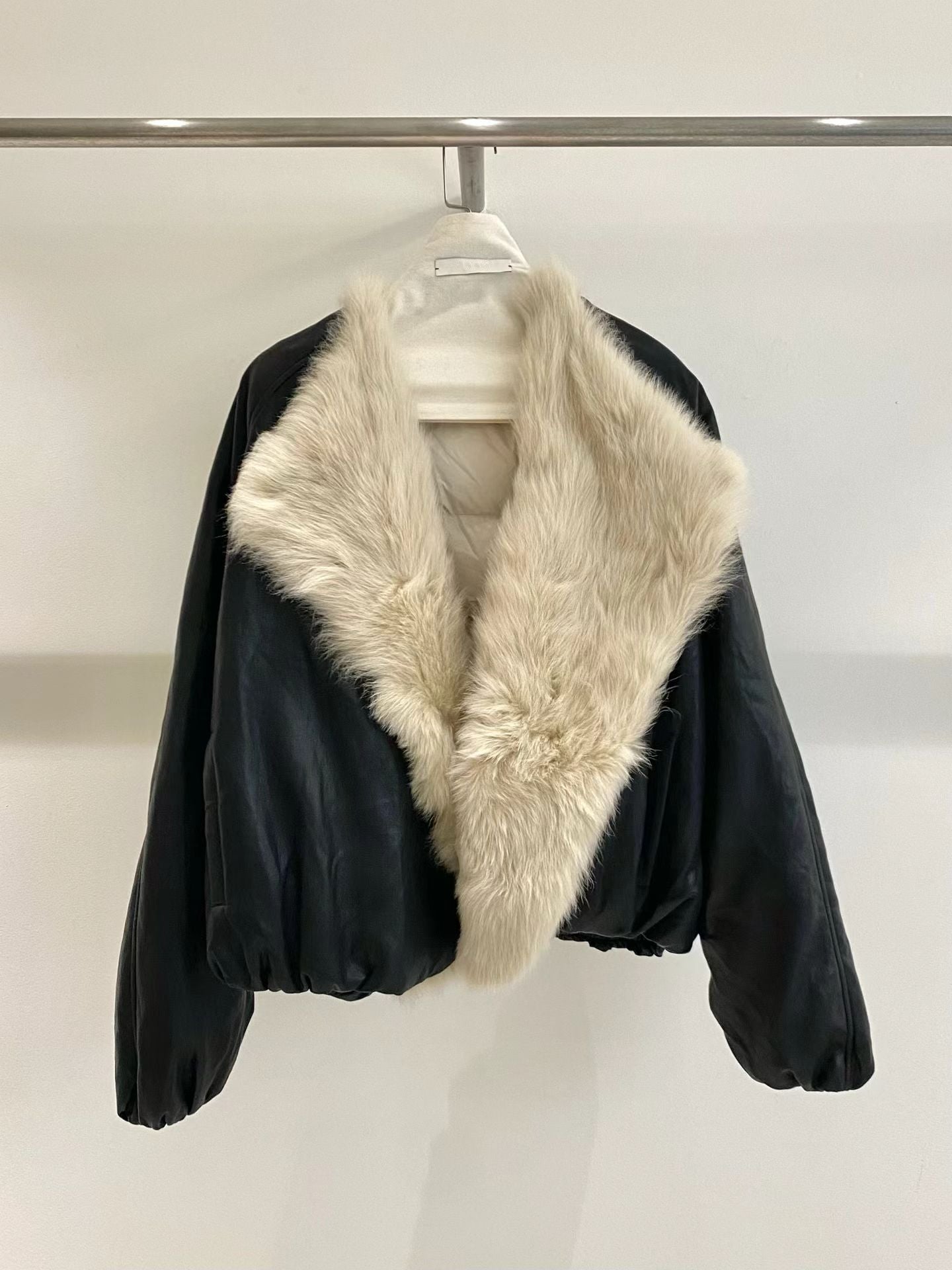 Thisbe Duck Feather Jacket 【羊毛翻領鴨絨羽絨】(2 Colors)
