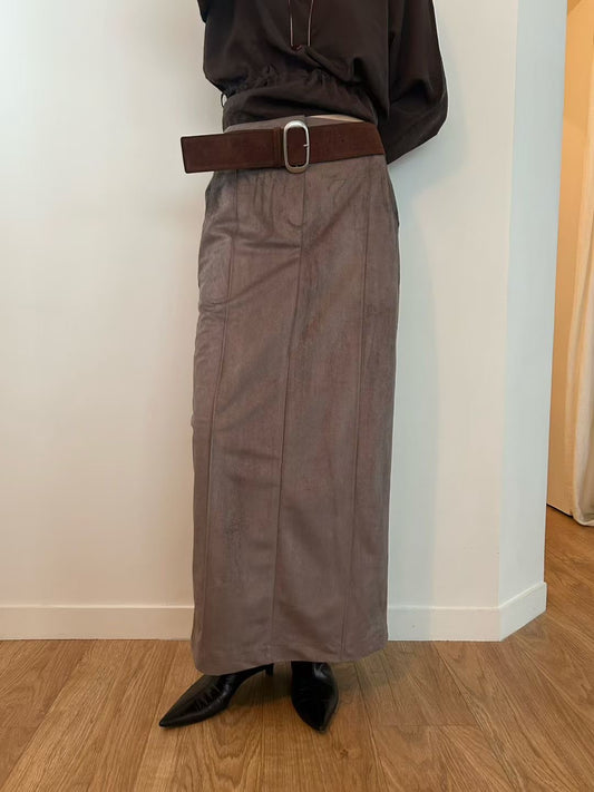 Xena Suede Skirt (3 Colors)