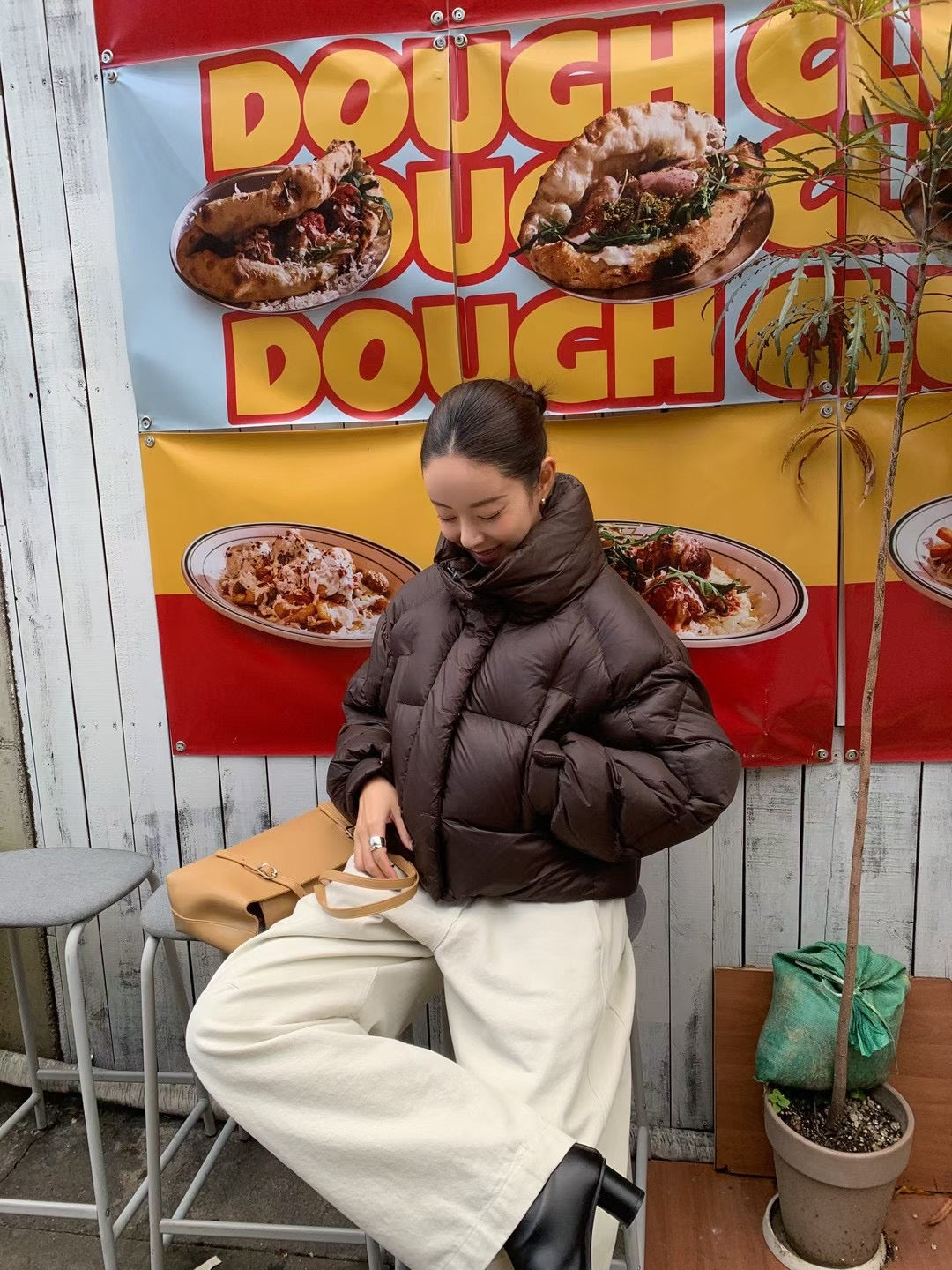 Aine 100% Goose Down Jacket (3 Colors)