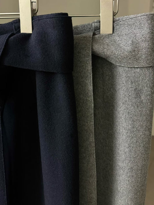 Dextra 100% Wool Skirt (2 Colors)