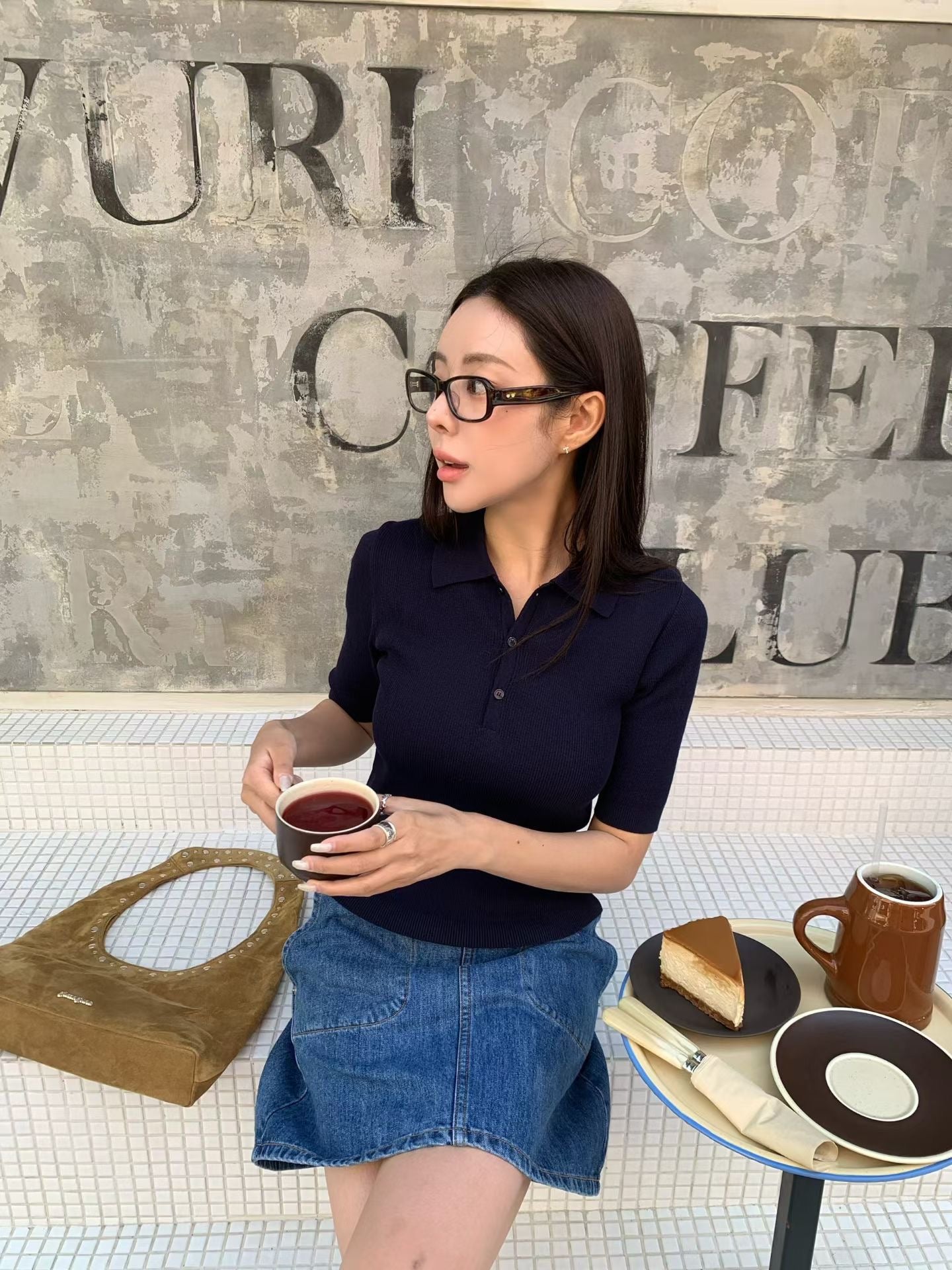 Eleanora Denim Skirt