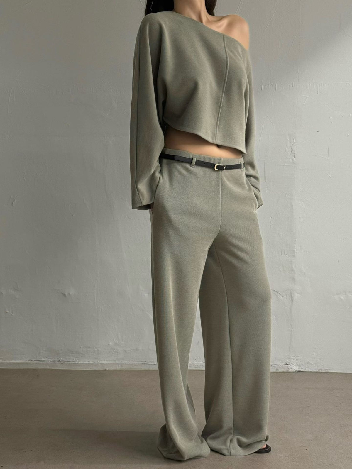 Zarielle Pants with Belt (3 Colors)