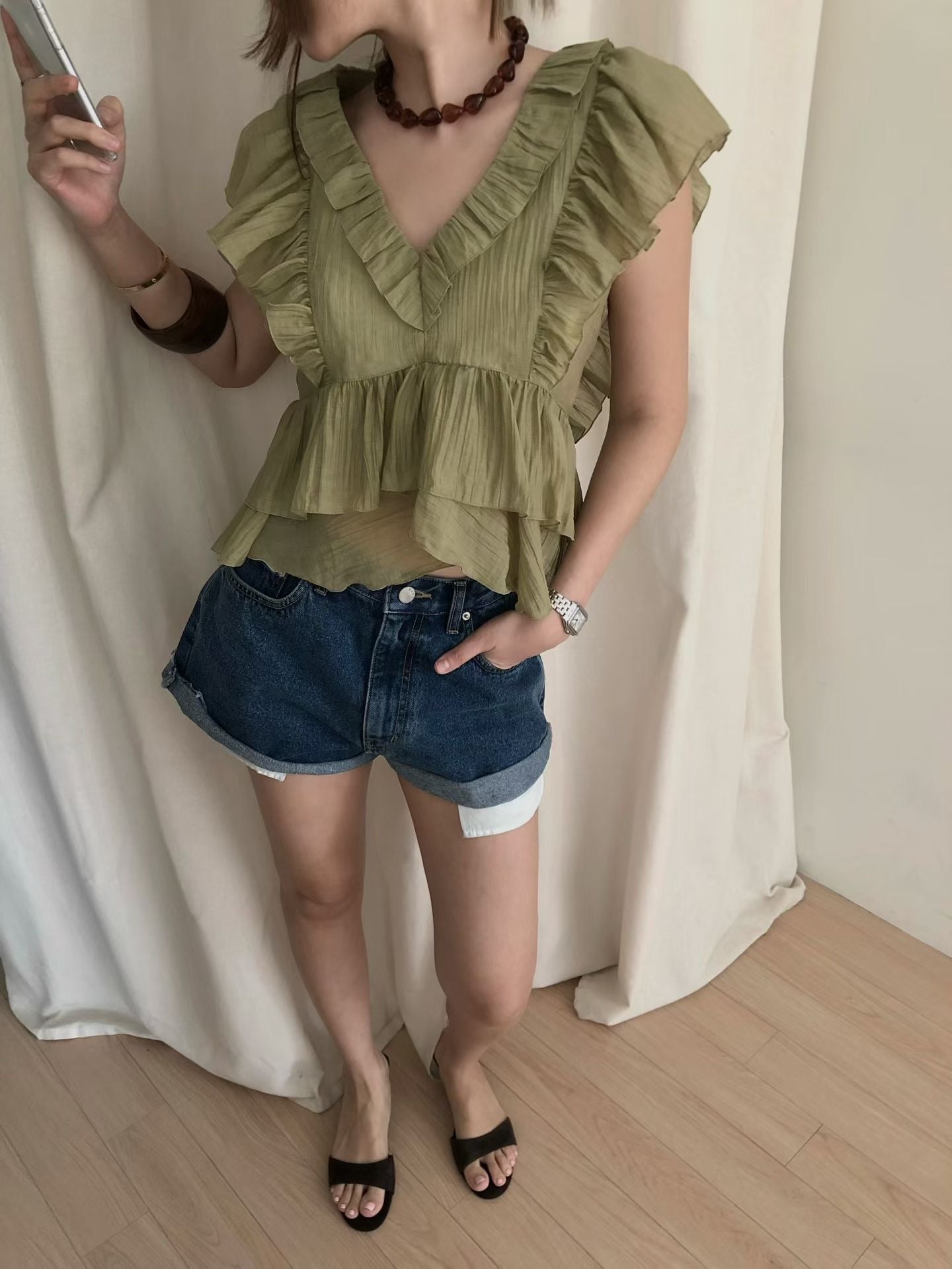 Briallen Lace Blouse (4 Colors)