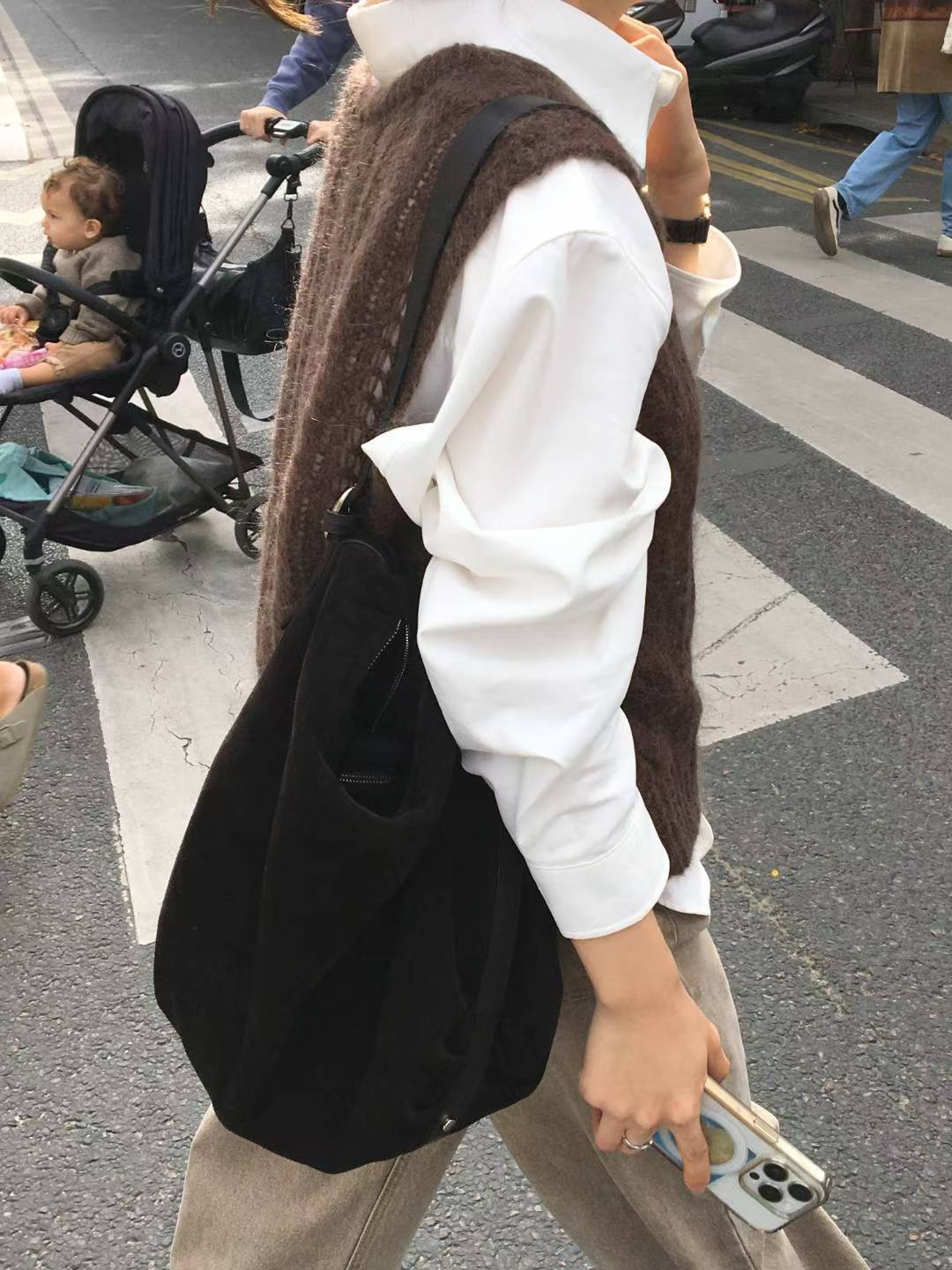 Fatima Lamb Suede Bag (3 Colors)