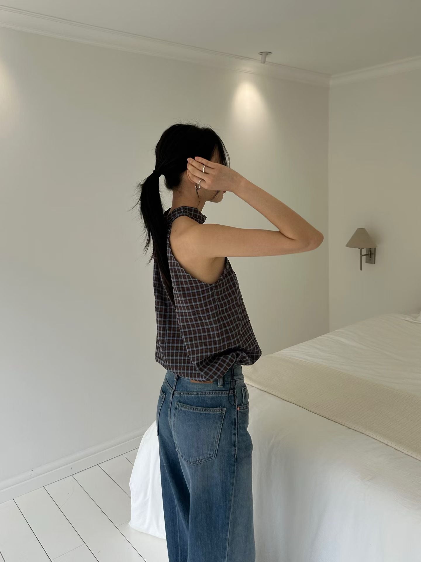 Ondi Checked Top (2 Colors)