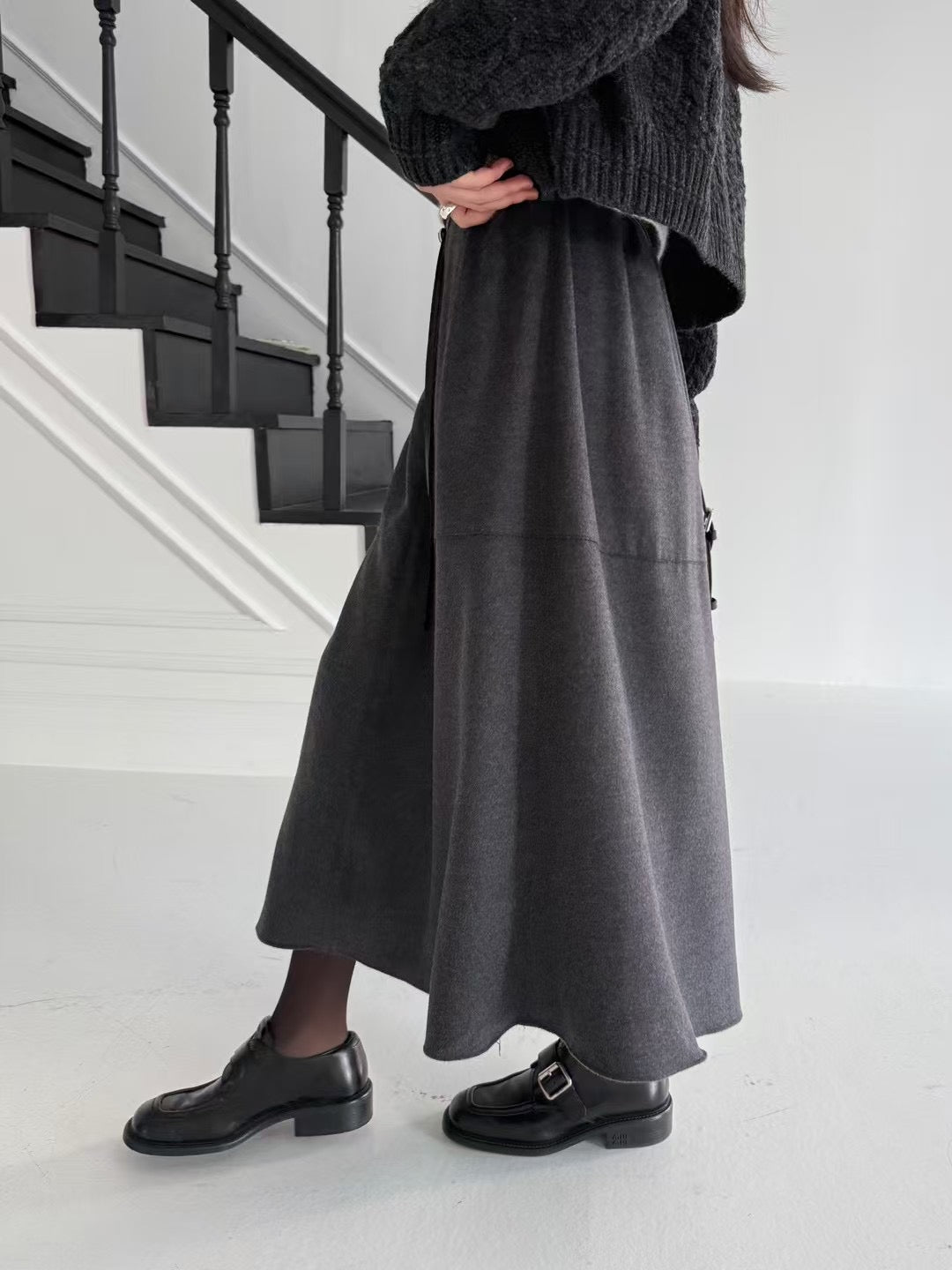 Isadora Skirt with Belt (2 Colors)