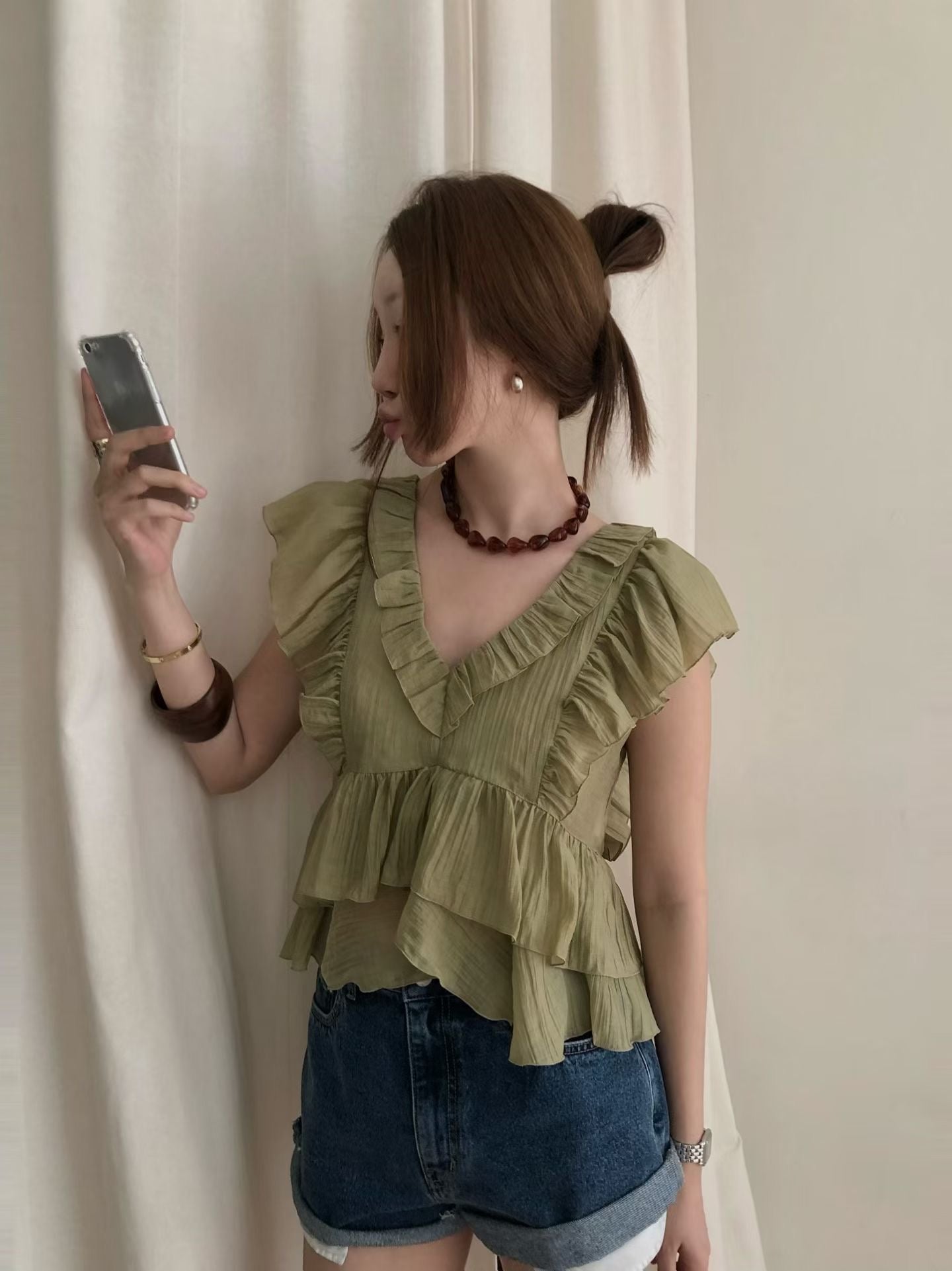 Briallen Lace Blouse (4 Colors)