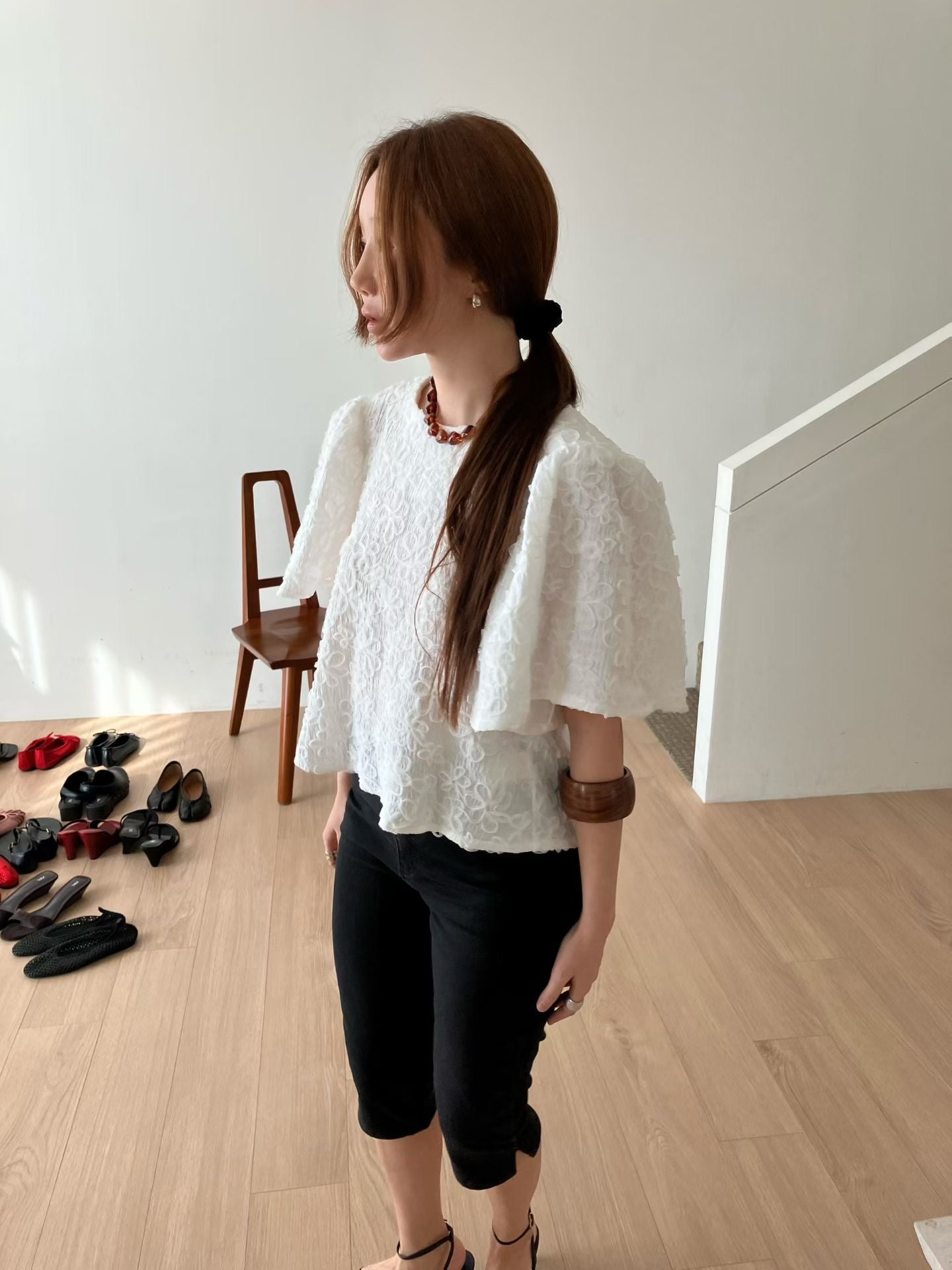 Solstice Flower Blouse (2 Colors)