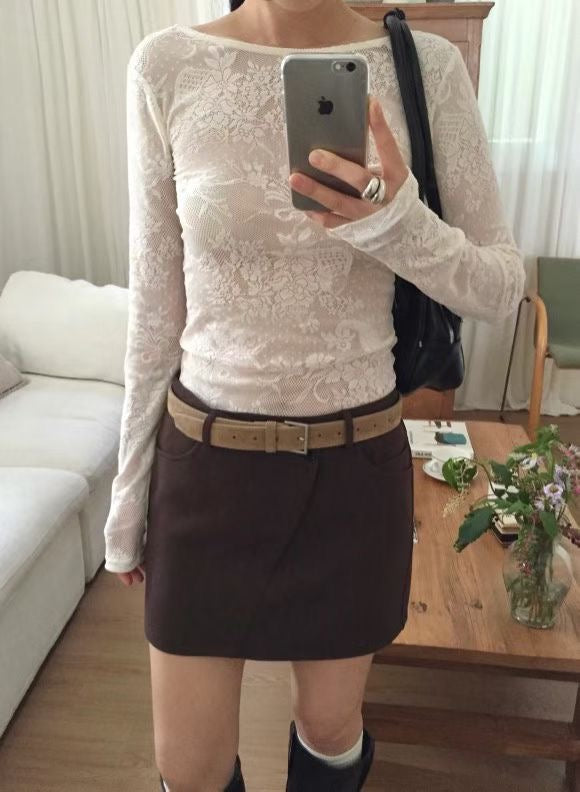 Genevieve Lace Top (2 Colors)