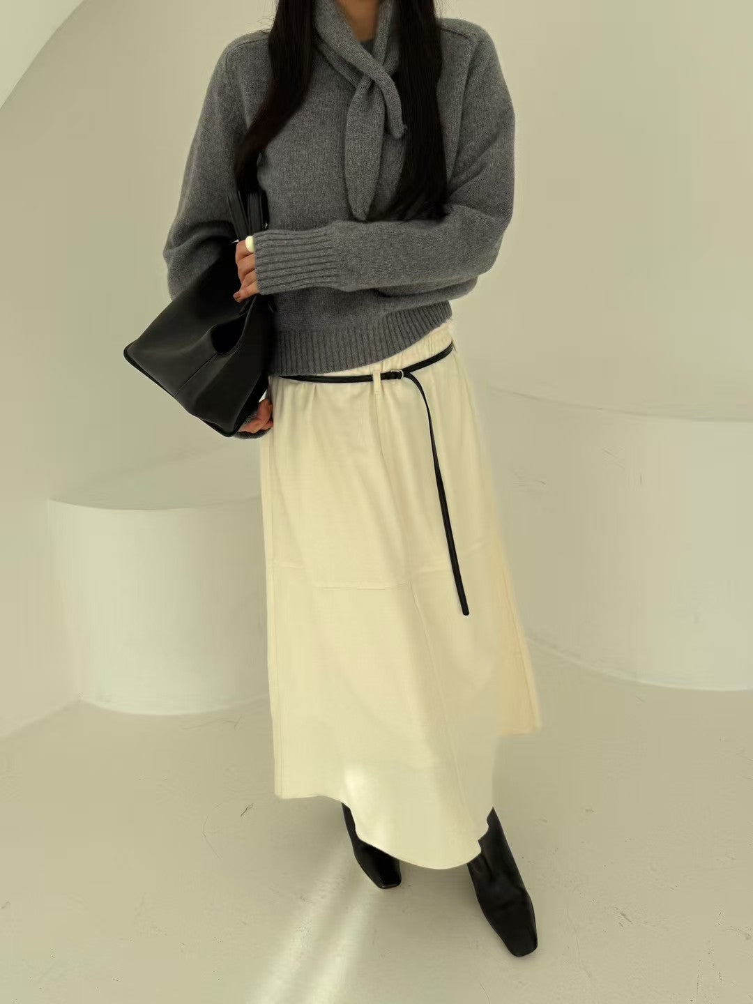 Isadora Skirt with Belt (2 Colors)